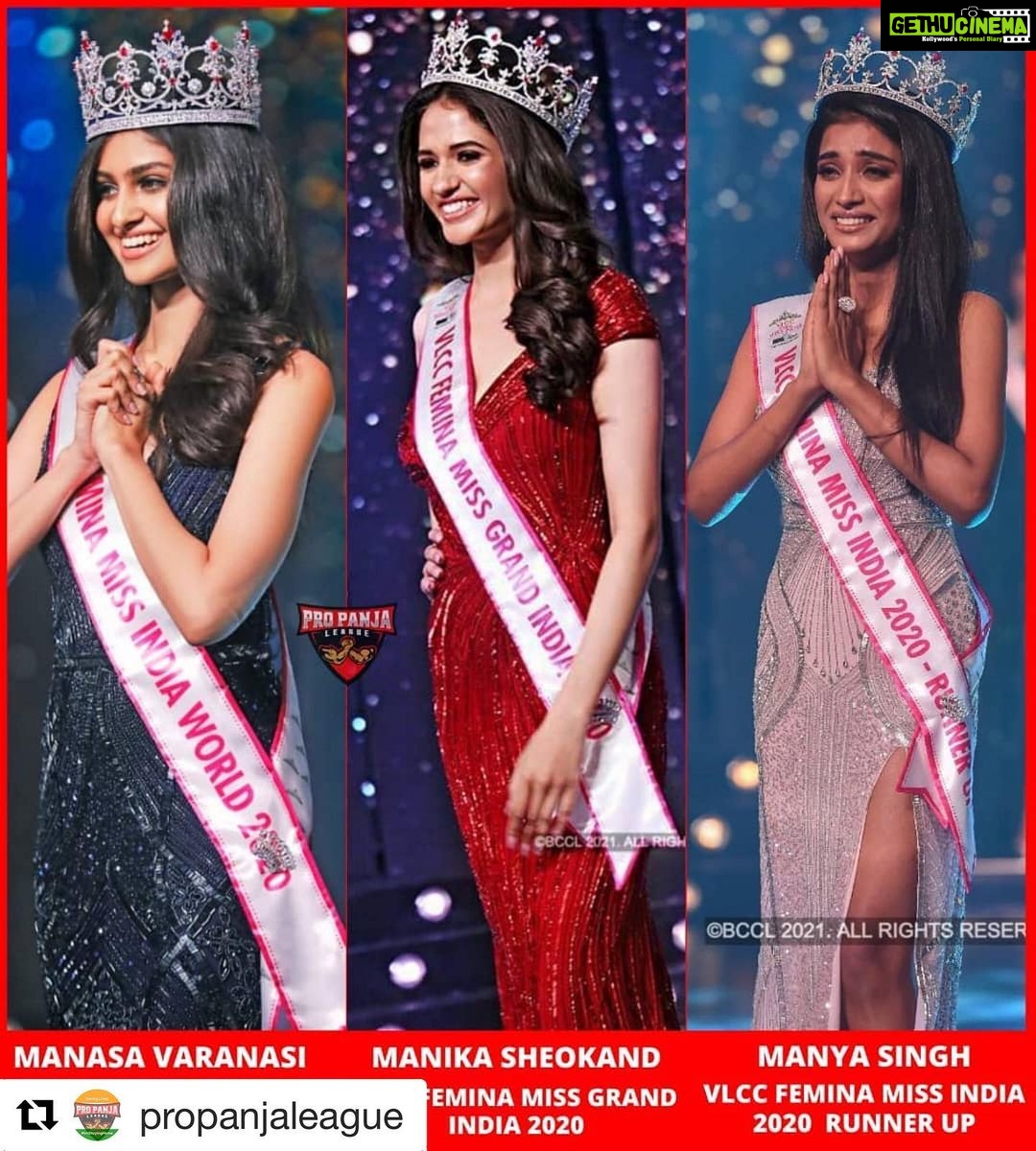 Preeti Jhangiani Instagram - #Repost @propanjaleague with @get_repost ・・・ We are looking forward to welcoming the newly crowned VLCC Femina Miss India World 2020 @manasa5varanasi, VLCC Femina Miss Grand India 2020 @manika_sheokand and VLCC Femina Miss India 2020 Runner-up @manyasingh993 to crown our Pro Panja Mega Champions #VLCCFeminaMissIndia2020 @missindiaorg @naughtynatty_g @oceanbeverages @nikonindiaofficial @bookmyshowin @sofitelmumbaibkc @feverfmofficial @brightoutdoor @fastandup_india @indianarmwrestlingfederation . . . . . . . . . . . . . . . . . ___ #MissIndiaWorld #ProPanjaleague #Missindia2021 #missindiathedream #PPL #Armwrestling #Armwrestlers #Mumbai #india