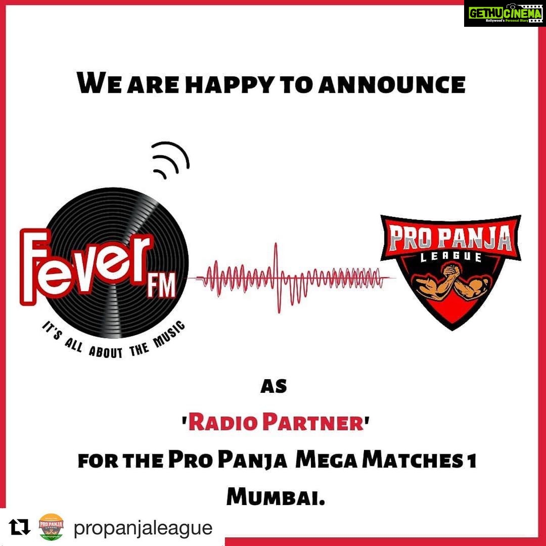 Preeti Jhangiani Instagram - #Repost @propanjaleague with @get_repost ・・・ Thank you @feverfmofficial for coming onboard as Radio Partner for the Pro Panja Mega Matches-1 Mumbai ✨ @feverfmofficial @dabasparvin @jhangianipreeti #swenentertainment #propanjaleague2021#musicislife #ProPanjaleague #radiopartner #fever104 #ProPanjaLeague #comingsoon #preetijhangiani #parvindabas #sportsevents