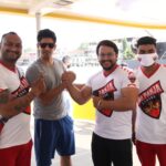 Preeti Jhangiani Instagram - What a fab day yesterday at @majesticpridegroup casino at @goa Fab press con for @singhvijender match happening today !! So excited for the @propanjaleague bouts at this iconic location! Thank you to @neeravtomar @iosboxing @ios_sports for making this happen!