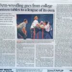 Preeti Jhangiani Instagram - The @timesofindia today! Very proud and happy to see our @propanjaleague reach new heights and grow everyday ! Read the entire article #linkinbio #propanjaleague #armwrestling #armwrestlingindia #sportsleague