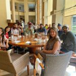 Preeti Jhangiani Instagram - @propanjaleague 's celebratory lunch with the Bosses! 💪🏻❤ @dabasparvin @jhangianipreeti 💫 ___ #propanjaleague #boss #bestboss #lunch #lunchtreat #goodtimes #celebration #celebratory #lunchtime #colleagues #team #teamwork #teamswen #swenentertainment Lotus Cafe, JW Marriott