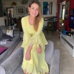 Preeti Jhangiani Instagram - It’s #friday !! It’s a fact that Friday sees more smiles than any other day of the workweek! So #smilealot ! #fridayvibes #fridaymood sunny lehenga by @cocktailhouseofficial Thanks @exhibitions.mumbai