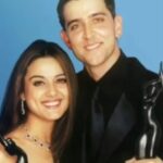 Preity Zinta Instagram - Happy Birthday my darling @hrithikroshan Wishing you so much joy, success, happiness and good health today, tomorrow & everyday 😍 This photo always reminds me of how completely happy we both were when we took this photo and what a laughing fit we had later 😂I hope to always see you happy, smiling & shining like this ❤️ #happybirthday #friendsforever #throwback #ting