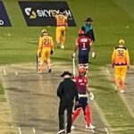 Preity Zinta Instagram - Wish rain had not played spoilsport in Sharjah last night. Looking forward to catching another game in Sharjah tomorrow (28th )before I head back. @sharjahwarriors_officialteam #ILT20 #Aboutlastnight #rainyday #ting Sharjah Cricket Stadium