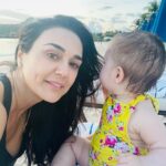 Preity Zinta Instagram - I always knew I wanted you… I prayed for you, I wished for you & now you are here & it’s been a year 💕 My heart is full & I will forever be grateful for your precious smiles, your warm hugs & your presence in my life my little Gia ❤️ Happy birthday from mama to my little doll. You are everything I ever hoped for & more. May your life always be full of love & happiness today & always 😍 I love you to the moon & back. As each day goes by my love for you multiples 😍 #Happybirthday #oneyearold #मेरीजीया #ting