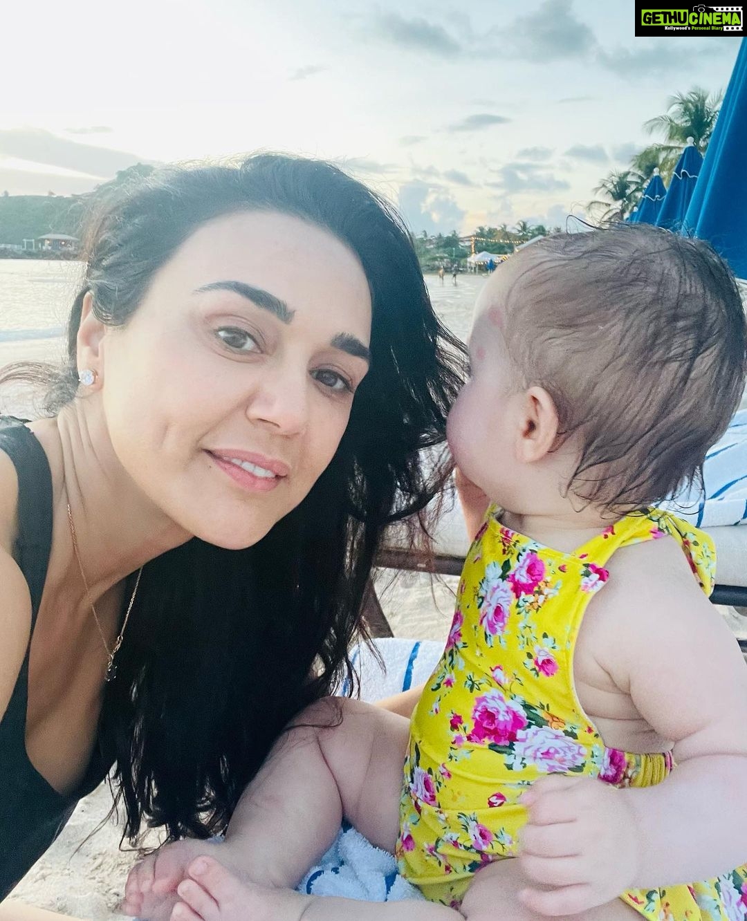 Preity Zinta - 587.8K Likes - I always knew I wanted you… I prayed for you, I wished for you & now you are here & it’s been a year 💕 My heart is full & I will forever be grateful for your precious smiles, your warm hugs & your presence in my life my little Gia ❤️ Happy birthday from mama to my little doll. You are everything I ever hoped for & more. May your life always be full of love & happiness today & always 😍 I love you to the moon & back. As each day goes by my love for you multiples 😍 #Happybirthday #oneyearold #मेरीजीया #ting