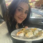 Preity Zinta Instagram - First stop after landing back 😍 #dahipuri #streetfood #yummy #ting