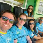Preity Zinta Instagram - First CPL game for us 🏏 #CPL22 #SLKvsTKR #Beinspired #kiteyenspiwew #ting Warner Park Sporting Complex