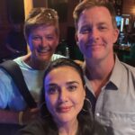 Preity Zinta Instagram - Bumping into old friends = Selfie smiles 🤩 #ting
