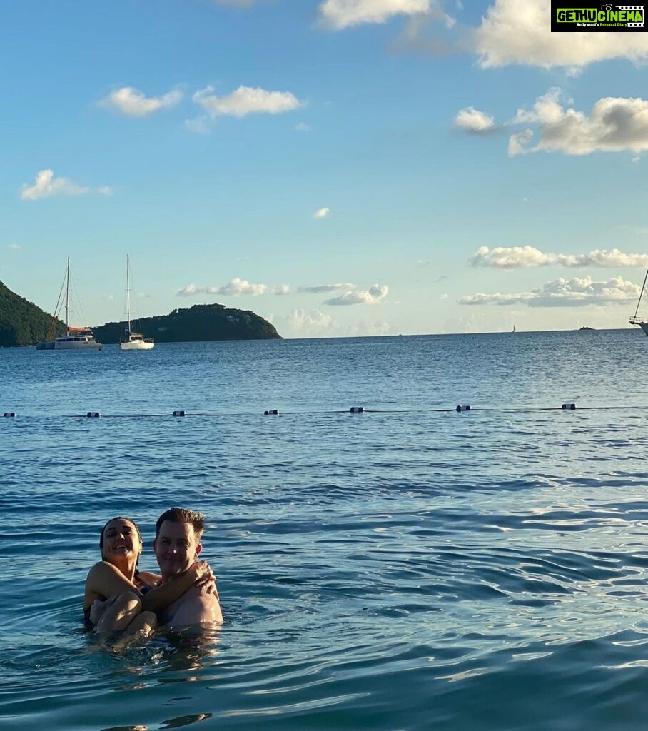 Preity Zinta Instagram - Sun, sea, you and me ❤️ #ting St. Lucia Islands West Indies