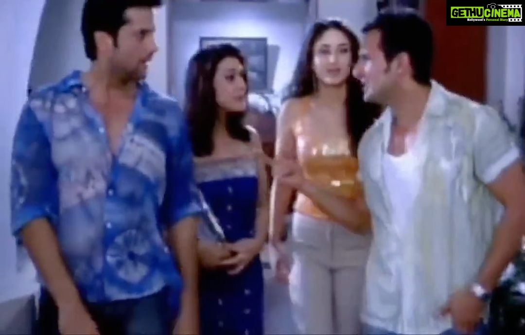 Preity Zinta Instagram - Major Throwback to some fun times and masti with @kareenakapoorkhan #Saif #Fardeen #throwbackmemories