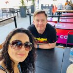 Preity Zinta Instagram - Lunch date 🤩 #weekend #date #selfie #ting