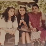 Preity Zinta Instagram - I remember taking this photo after Passing out of school. I was so excited to be in college 😂 even though i was still in 11th grade. Made me feel so grown up. Love this photo @shagunkhanna Miss you Paddy aunty ❤️#throwbackthursday #memories #missyou #ting