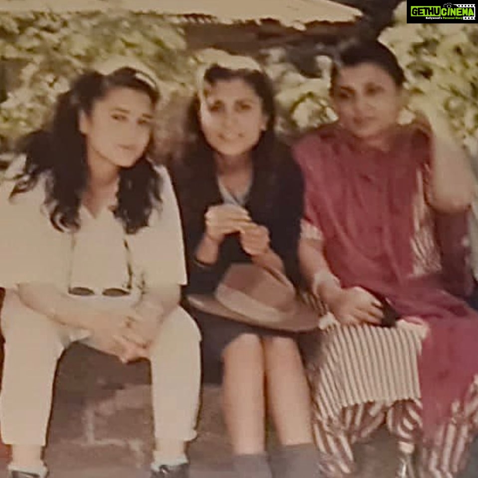 Preity Zinta Instagram - I remember taking this photo after Passing out of school. I was so excited to be in college 😂 even though i was still in 11th grade. Made me feel so grown up. Love this photo @shagunkhanna Miss you Paddy aunty ❤️#throwbackthursday #memories #missyou #ting