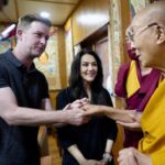 Preity Zinta Instagram - Ending IPL in Dharamshala was not what I hoped for but meeting his Holiness The Dalai Lama in Dharamshala was everything I hoped for. So grateful we got to spend some time with him as he shared pearls of wisdom & laughter with us 🙏❤️ #ting Dharamshala, Himachal Pradesh..