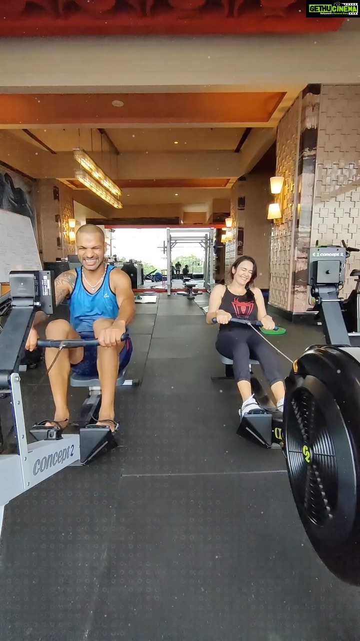 Preity Zinta - 739.8K Likes - Had a great gym session 😃😆 @realpz