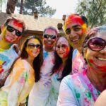 Preity Zinta Instagram - रंग बरसे ❤️ #HappyHoli #famjam #Ting