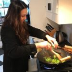 Preity Zinta Instagram - Cooking is one of my favourite things 🤩 Can you guess what’s cooking ? #ting #throwbackthursday #kitchendiaries
