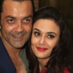 Preity Zinta Instagram - Happy birthday @iambobbydeol Love you loads. Sending you a big hug, lots of love, light , happiness and success. Cannot wait to see you when I’m back ❤️