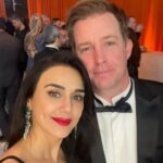 Preity Zinta Instagram - पार्टी मैं सेल्फी पति परमेश्वर के साथ ❤️❤️#टिंग West Hollywood, California