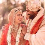 Preity Zinta Instagram - Congratulations my darling @katrinakaif & @vickykaushal09 Looking at both of you on your special day filled my heart with so much happiness ❤️ Wish you both loads of love, respect, happiness and togetherness today and always as you embark on a new journey as life partners. Welcome to the married club 😍 #ting