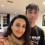 Preity Zinta Instagram - Happy 18th Arjun ❤️ Always want to see you smile, shine, be happy and meet all your goals on or off the field . Love you loads 😍 #Happybirthday #nephew #famjam #ting