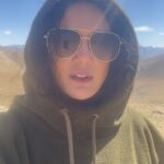 Preity Zinta Instagram - Having lunch next to the Wari La ( La means pass) was definitely an experience of a lifetime. Even though the sun was out, the ice cold wind made it impossible to not shiver. I cannot thank @tutcindia enough for indulging me & for making the impossible possible 🙏 #14648ft #adventure #Lunch #Warila #highaltitude #pztravel #Ting Warila Pass