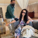 Preity Zinta Instagram - Even though I’ve been to Ladakh before on shoots this experience has been totally different. From oxygen checks to blood pressure checks at check in .. everything is new. I must confess I’m very impressed with everyone at @tutcindia & their incredible hospitality. #pztravel #highaltitude #ting Chamba Camp Thiksey