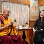 Preity Zinta Instagram - Ending IPL in Dharamshala was not what I hoped for but meeting his Holiness The Dalai Lama in Dharamshala was everything I hoped for. So grateful we got to spend some time with him as he shared pearls of wisdom & laughter with us 🙏❤️ #ting Dharamshala, Himachal Pradesh..