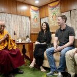 Preity Zinta Instagram - Ending IPL in Dharamshala was not what I hoped for but meeting his Holiness The Dalai Lama in Dharamshala was everything I hoped for. So grateful we got to spend some time with him as he shared pearls of wisdom & laughter with us 🙏❤️ #ting Dharamshala, Himachal Pradesh..