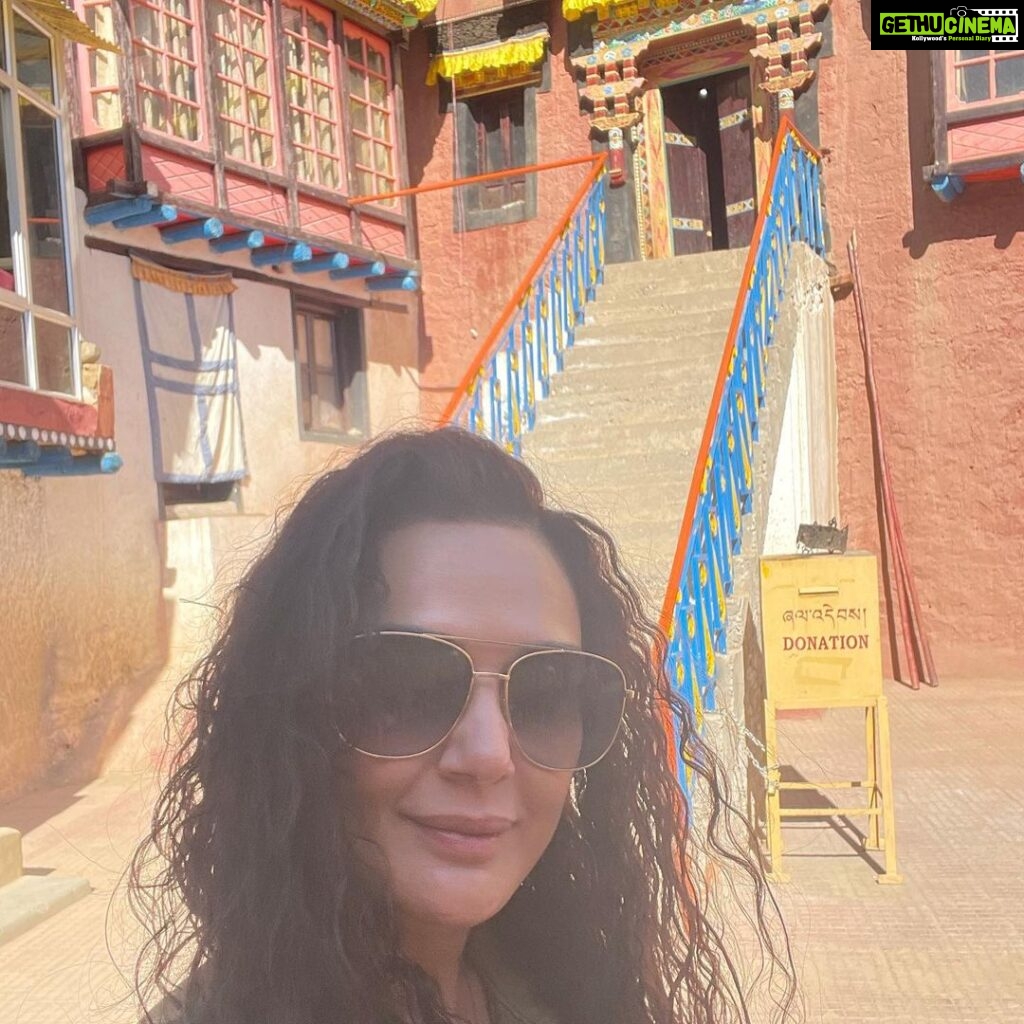 Preity Zinta Instagram - If light is in your heart, you will find your way home ❤️ #Taktokmonastery #caveroof #soundofsilence #pztravel #ting