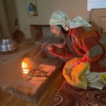 Preity Zinta Instagram - Re living old memories & making new ones. All the action revolves around the kitchen in pahadi homes. Here I’m trying to light the fire & bring the rarely used old school chulha to life ❤️ #memories #farmlife #pahadiculture #ting Somewhere In The Mountains