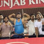 Preity Zinta Instagram - Mohali stadium vibe 😍 Swipe 👉 Wishing you all a very happy and prosperous Baisakhi. आप सब को बैसाखी की हार्दिक शुभकामनाएं 🙏 #ting. Mohali Cricket Stadium
