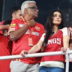 Preity Zinta Instagram - Guwahati stadium vibe ❤️🦁❤️ Thank you 🙏 so much to the wonderful people of Assam for so much love towards me & our team. I loved the fact that most people asked before taking pictures and didn’t jam cameras in our faces. It was a long trip but totally worth it specially the incredible laser show👍❤️ #RRvsPBKS 🦁 #tataipl2023 @punjabkingsipl #ting Guwahati Assam India