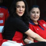 Preity Zinta Instagram - Stadium Vibes ❤️ #TATAIPL #ting 🦁 📸 Iplt20 Mohali Cricket Stadium