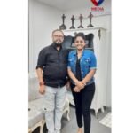 Premi Viswanath Instagram - With @laljosemechery sir @vmediakochi