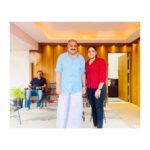 Premi Viswanath Instagram - @actor.sidhique ikka #friendship #always #goodheart #loveable @premi_vishwanath @vmediakochi