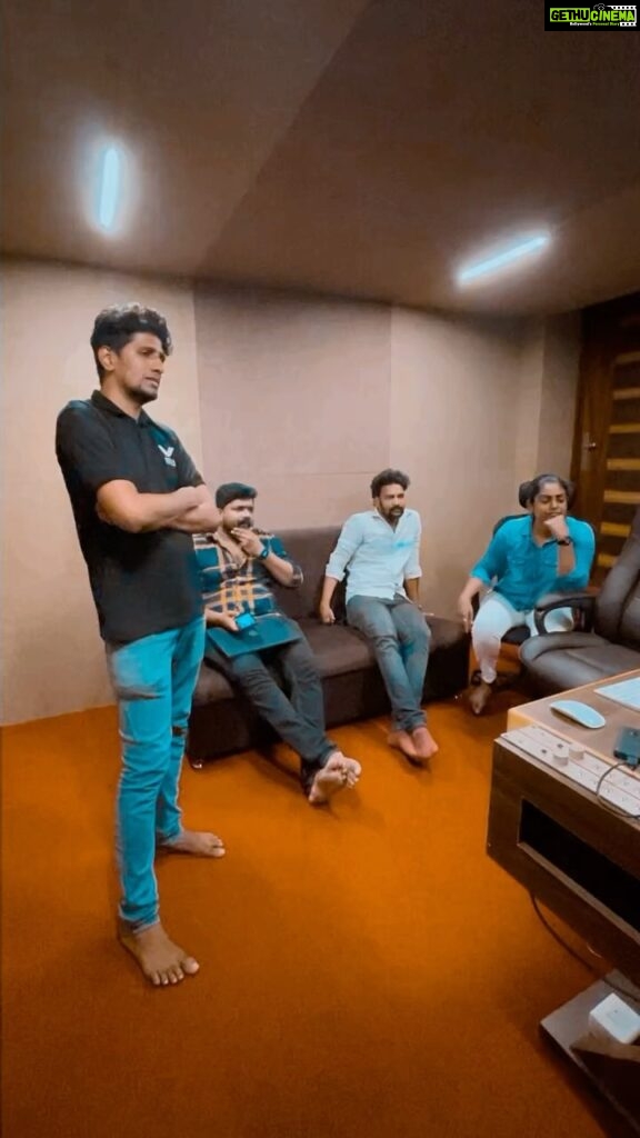 Premi Viswanath Instagram - Enjoying Busy working Time V Media the complete film studio