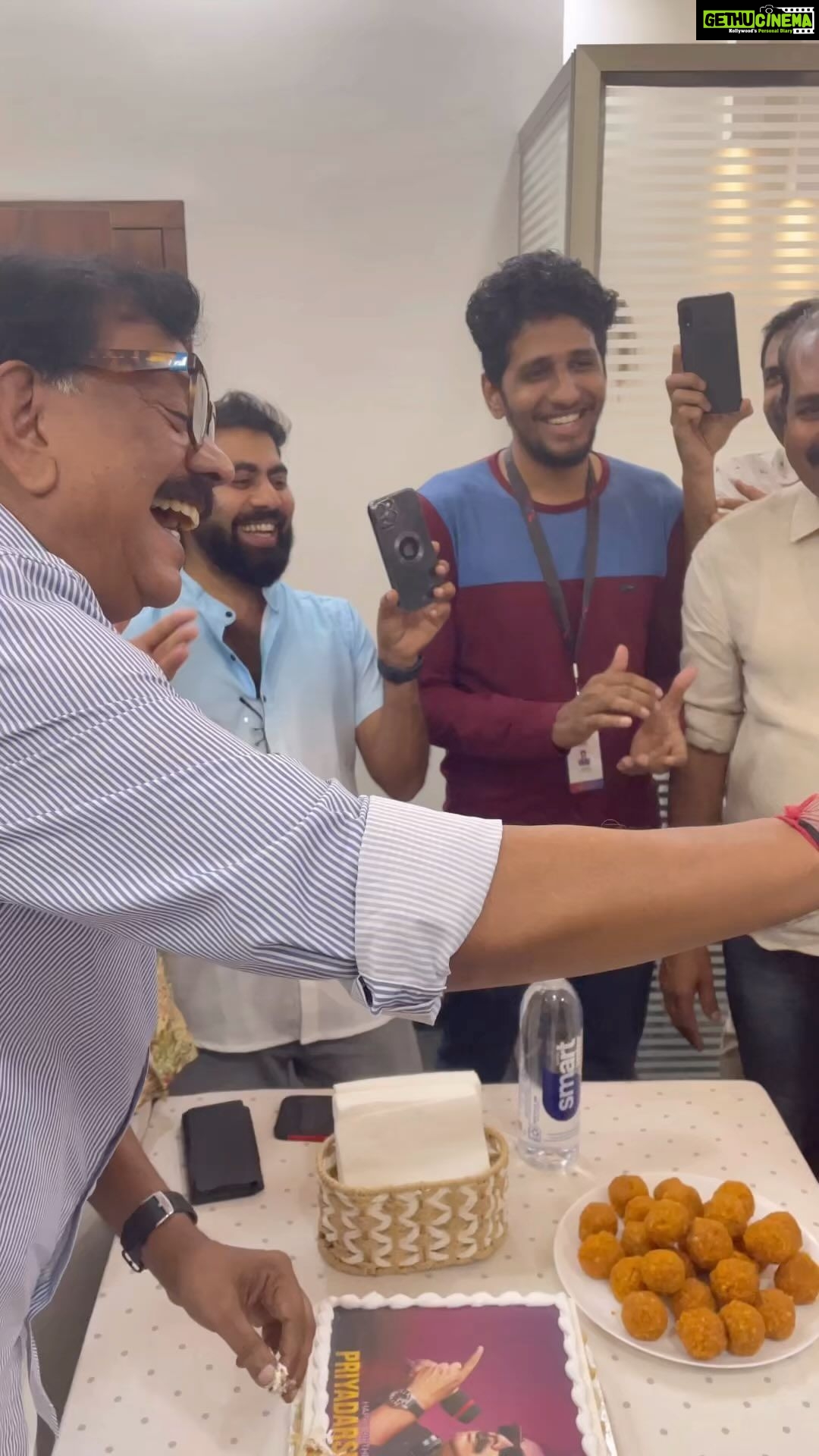 Premi Viswanath Instagram - Birthday wishes from Lal sir ❤️ @priyadarshan.official @mohanlal @kalyanipriyadarshan @drvineethbhatt
