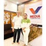 Premi Viswanath Instagram - An Indian film producer and actor @sureshkumar #sir @vmediakochi (known for Poochakkorumookuthi and Araam Thamburan. He produces films under the banner Revathy Kalamandhir . thanking you for visiting and Experiencing our studio. We wishing you great success in the Upcoming projects too. ❤️ @drvineethbhatt @vmediakochi @keerthysureshofficial @menakasureshofficial @filmibeatmalayalam @malayalamfilmindustry.official @priyadarshan.official