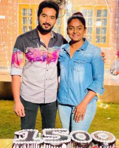 Premi Viswanath Instagram - #celebration #karthikadeepam 1500 episode 
@nirupamparitala @starmaa