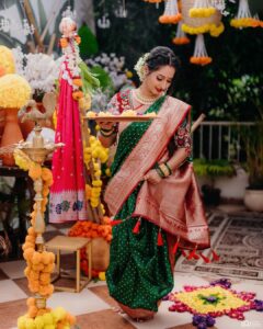 Priya Marathe Instagram - गुढीपाडव्याच्या हार्दिक शुभेच्छा ✨❤️

Makeup - @reshmafattepurkar_makeup 
Nath @nathshahi333 
Assisted by @sonalijadhav_makeupartist 
@ashu___2604 @riya_chavan__0714 
Outfit - @__shamiyanaa__ 
Jewellery- @jewel_up_by_siddhi 
Location - @kalasystudios
Styling - @stylist.chaitalikulkarni
Photography - @uday_lasurkar 
.
.
#gudipadwa #priyamarathe #marathiactress