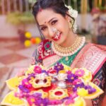 Priya Marathe Instagram - Aala ga Padva 🧿 Makeup - @reshmafattepurkar_makeup Nath @nathshahi333 Assisted by @sonalijadhav_makeupartist @ashu___2604 @riya_chavan__0714 Outfit - @__shamiyanaa__ Jewellery- @jewel_up_by_siddhi Location - @kalasystudios Styling - @stylist.chaitalikulkarni Photography - @uday_lasurkar Reel by - @uday_lasurkar . . #priyamarathe #gudipadwa #newyear #marathi #marathiactress