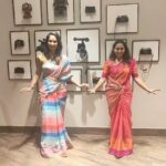 Priya Marathe Instagram - Trending the trend with Pallu ji.. 💗 #reelingit #onset #roomie #tujhechmigeetgaataahe