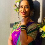 Priya Marathe Instagram - Life is not perfect but my saree pleats can be.. 💜