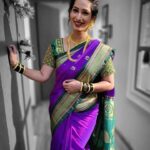 Priya Marathe Instagram - Life is not perfect but my saree pleats can be.. 💜
