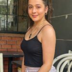 Priyal Gor Instagram - Just being my happy self 🤍✨ Kinda love my pony look , do you?