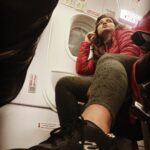 Priyanka Nalkari Instagram - #wenthereissomemoretimetotakeoff #timerclicks #iphone14pro #traveling #airasia #sketchers #redjacket #instagram #instagood #instadaily #instamood