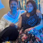Priyanka Nalkari Instagram - #happyweddinganniversary❤️ #momndad❤️ #cutefamily #strength #missing @bhavanakiran0615 #familylove #celebrations #sweethome #hyderabad #actress #seetha #roja #priyanka #instagood #instagram #insta #instafashion #instamood #instalove #instafood #instaphoto