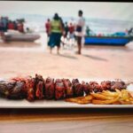 Priyanka Nalkari Instagram - #kingfish #beachview #food #loveseafood #fish #chillinevening #goa